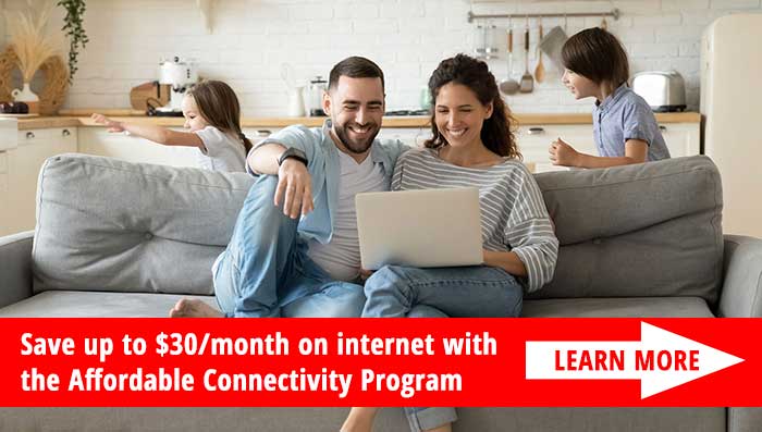 Save $30 on internet with the ACP